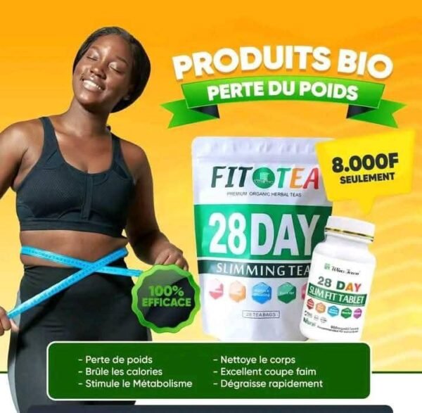 TOTEA 28 Jours + Slim Fit Tablet – Cure Minceur Naturelle & Puissante